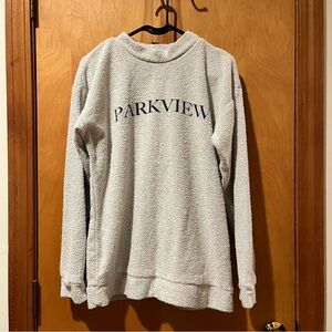 Light grey marled crewneck